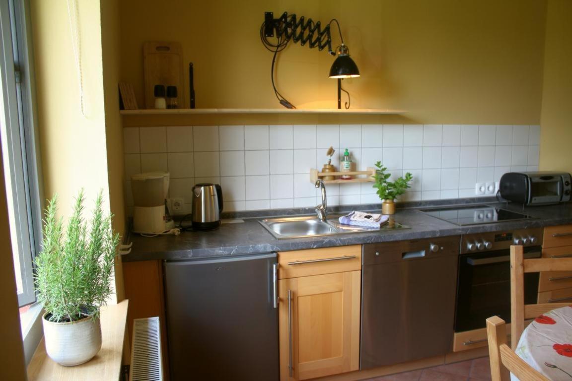 Forsthof Niendorf Apartment Teterow Ruang foto