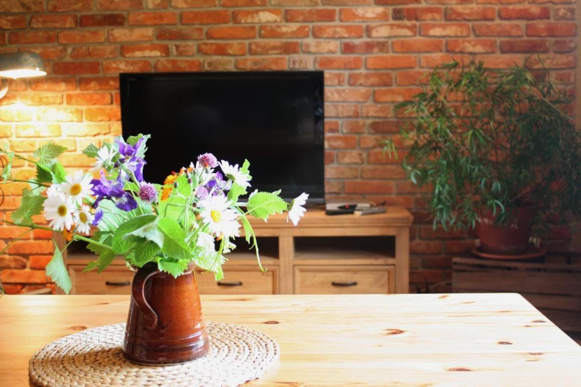 Forsthof Niendorf Apartment Teterow Ruang foto
