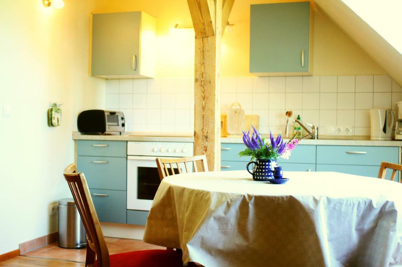 Forsthof Niendorf Apartment Teterow Bagian luar foto
